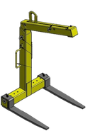 IMPROWEGLE Zawiesie widłowe samopoziomujące (udźwig: 2 T, długość wideł: 800 mm) 33969643